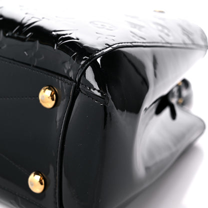 Louis Vuitton Vernis Montaigne MM Black 8 of 16