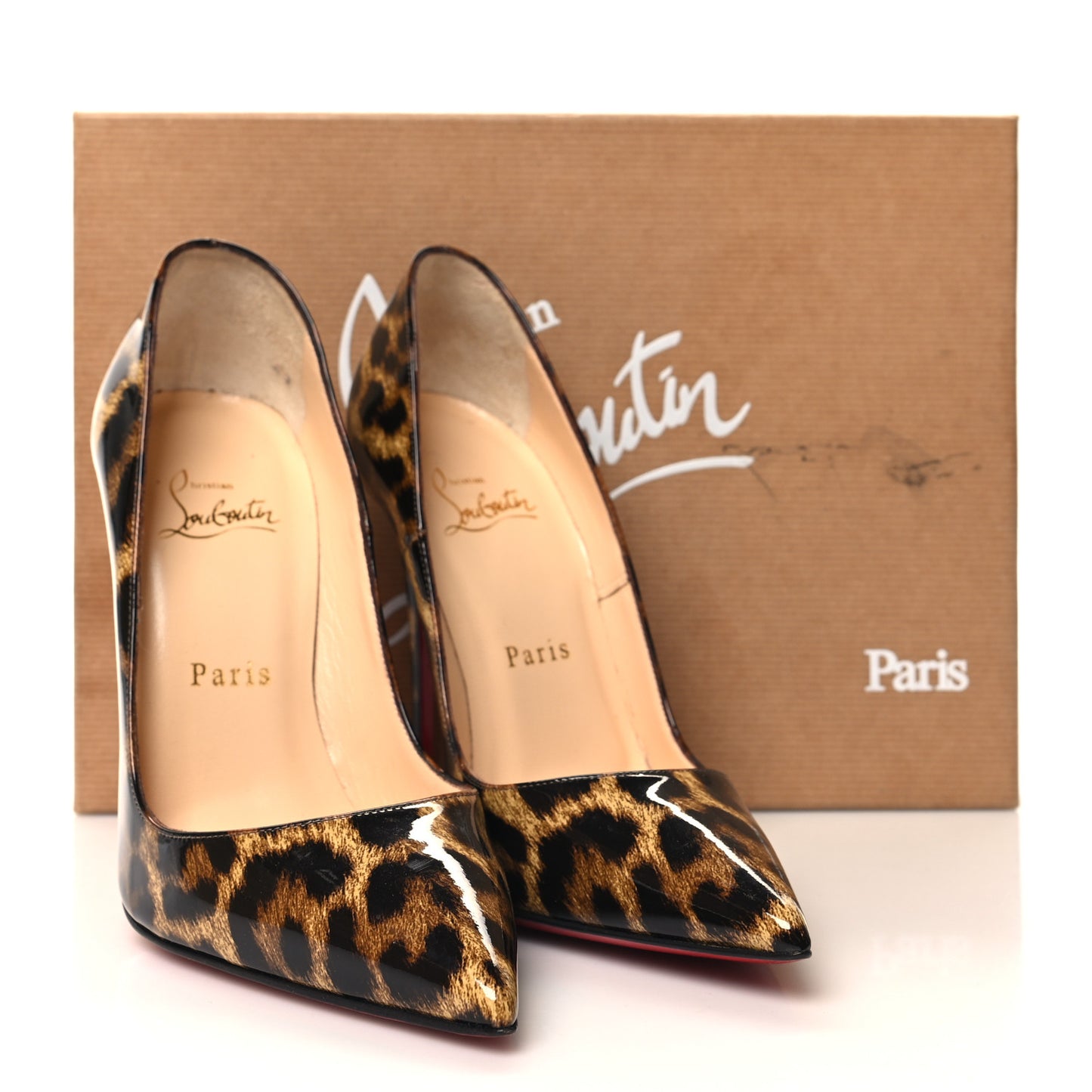 Patent Leopardino So Kate 120 Pumps 37 Brown