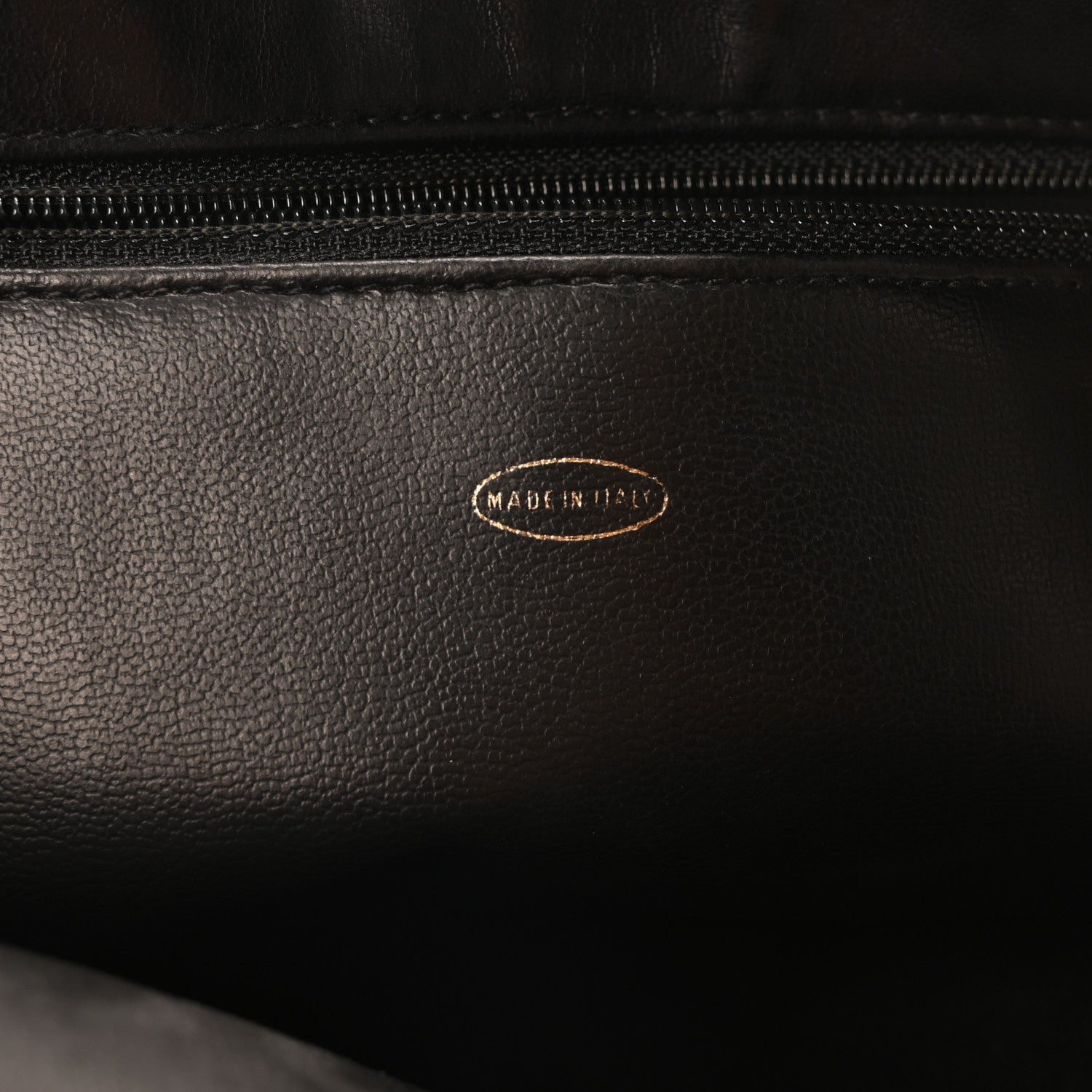 Chanel Lambskin Quilted Shopping Tote Black 8 of 11