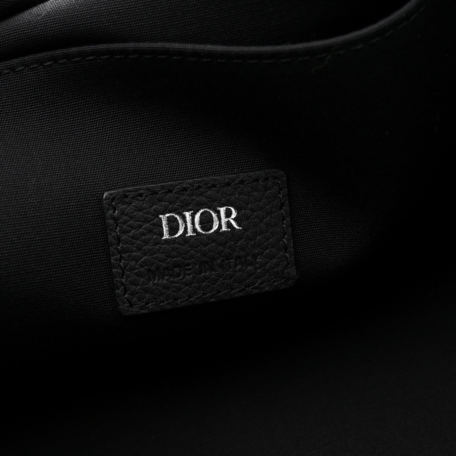 Christian Dior Oblique Soft Saddle Bag Beige Blue 6 of 9
