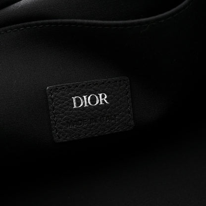 Christian Dior Oblique Soft Saddle Bag Beige Blue 6 of 9