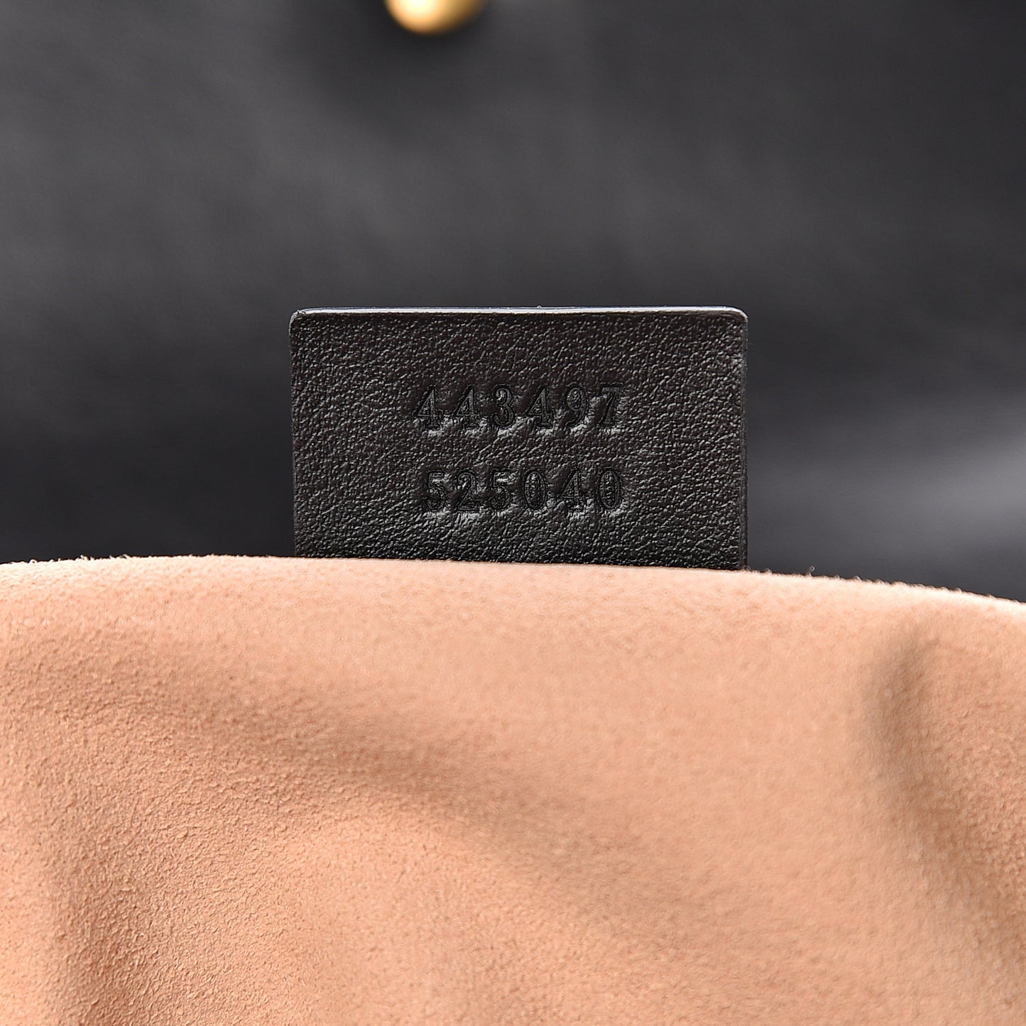 Calfskin Matelasse Small GG Marmont Shoulder Bag Black