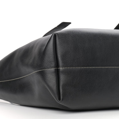 Chloe Small Grain Smooth Calfskin Medium Darryl Tote Black 8 of 9