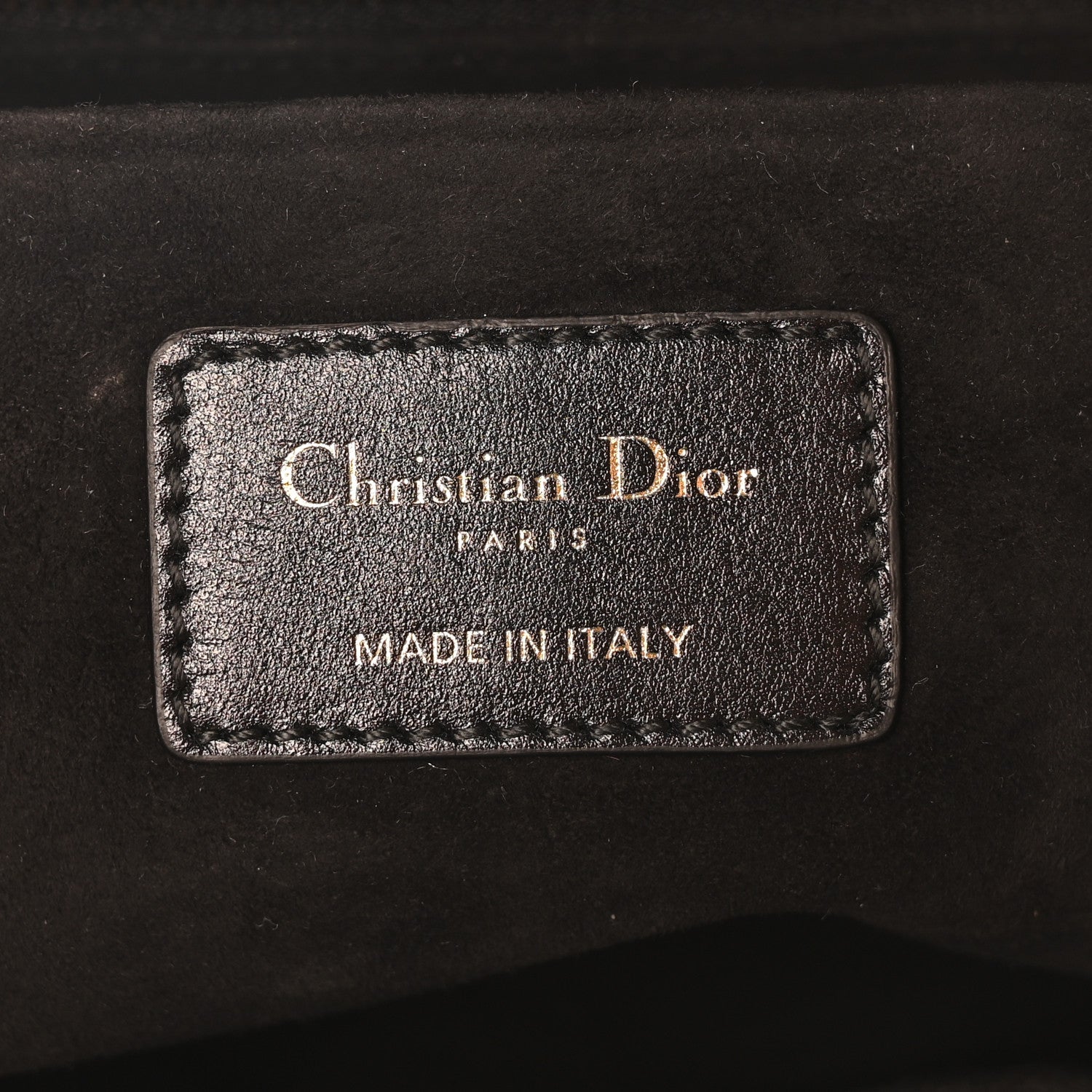 Christian Dior Calfskin Cannage Small The Lady 95.22 Black 5 of 9