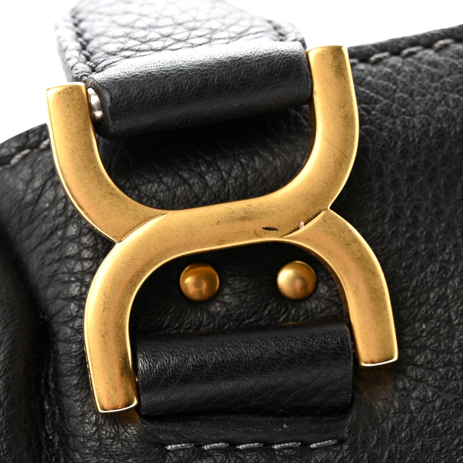 Chloe Calfskin Medium Marcie Satchel Black 12 of 14