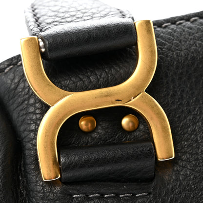 Chloe Calfskin Medium Marcie Satchel Black 12 of 14