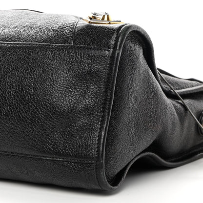 Balenciaga Chevre Gold Metallic Edge Hardware City Black 10 of 21