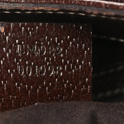 Gucci Monogram Medium Charmy Shoulder Bag Dark Brown 7 of 10