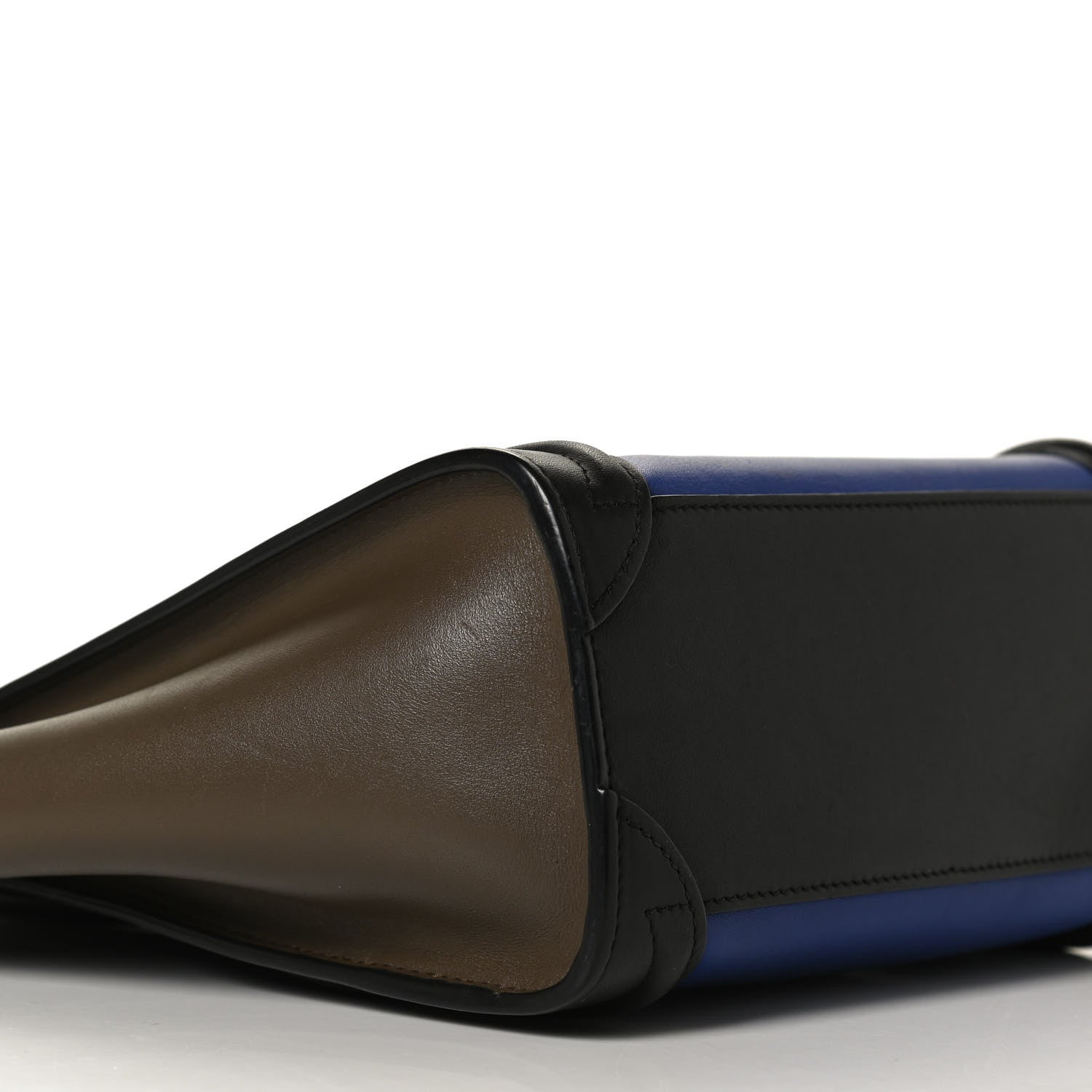 Celine Smooth Calfskin Nano Tri-Color Luggage Indigo 8 of 11