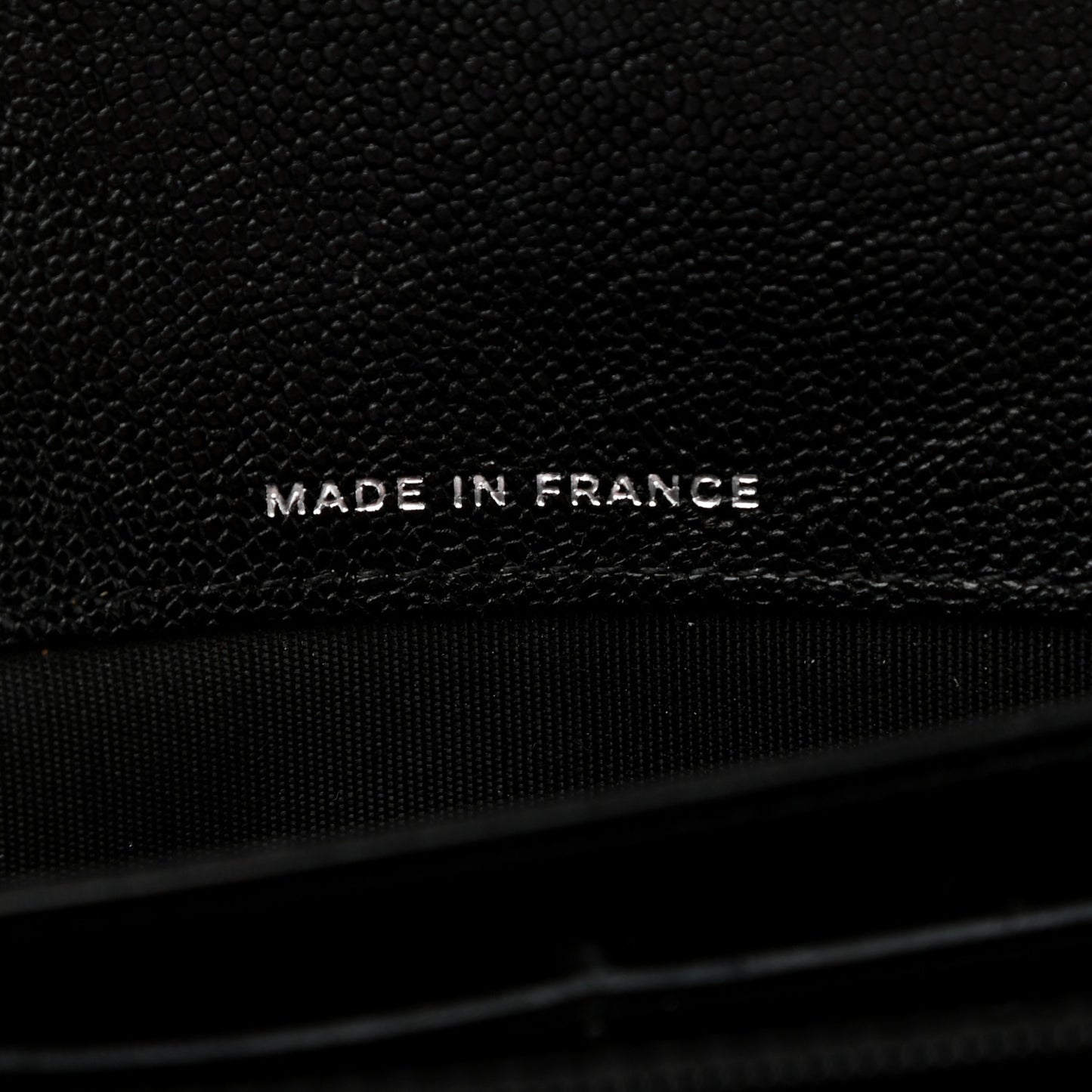 Caviar Quilted Long Boy Flap Wallet Black