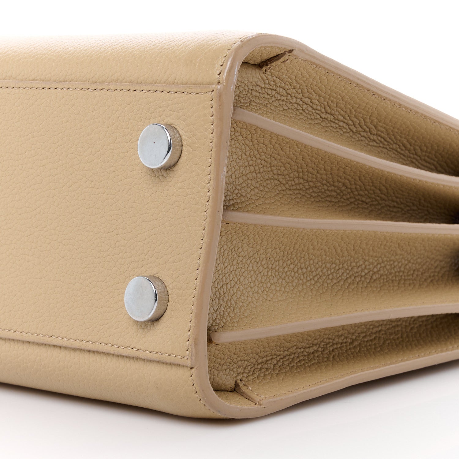 Saint Laurent Grained Calfskin Nano Sac De Jour Dark Beige 10 of 10