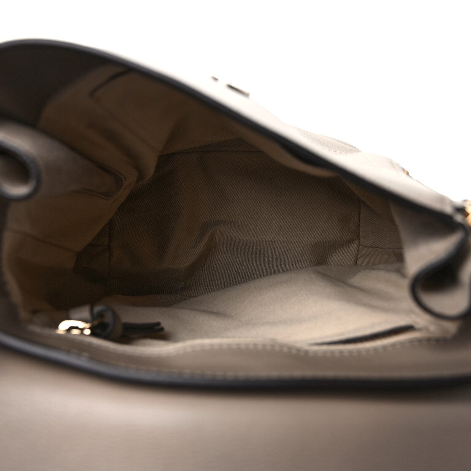 Chloe Suede Calfskin Small Faye Backpack Motty Grey 5 of 11