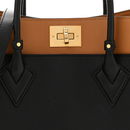 Louis Vuitton Calfskin Monogram On My Side Black 7 of 9