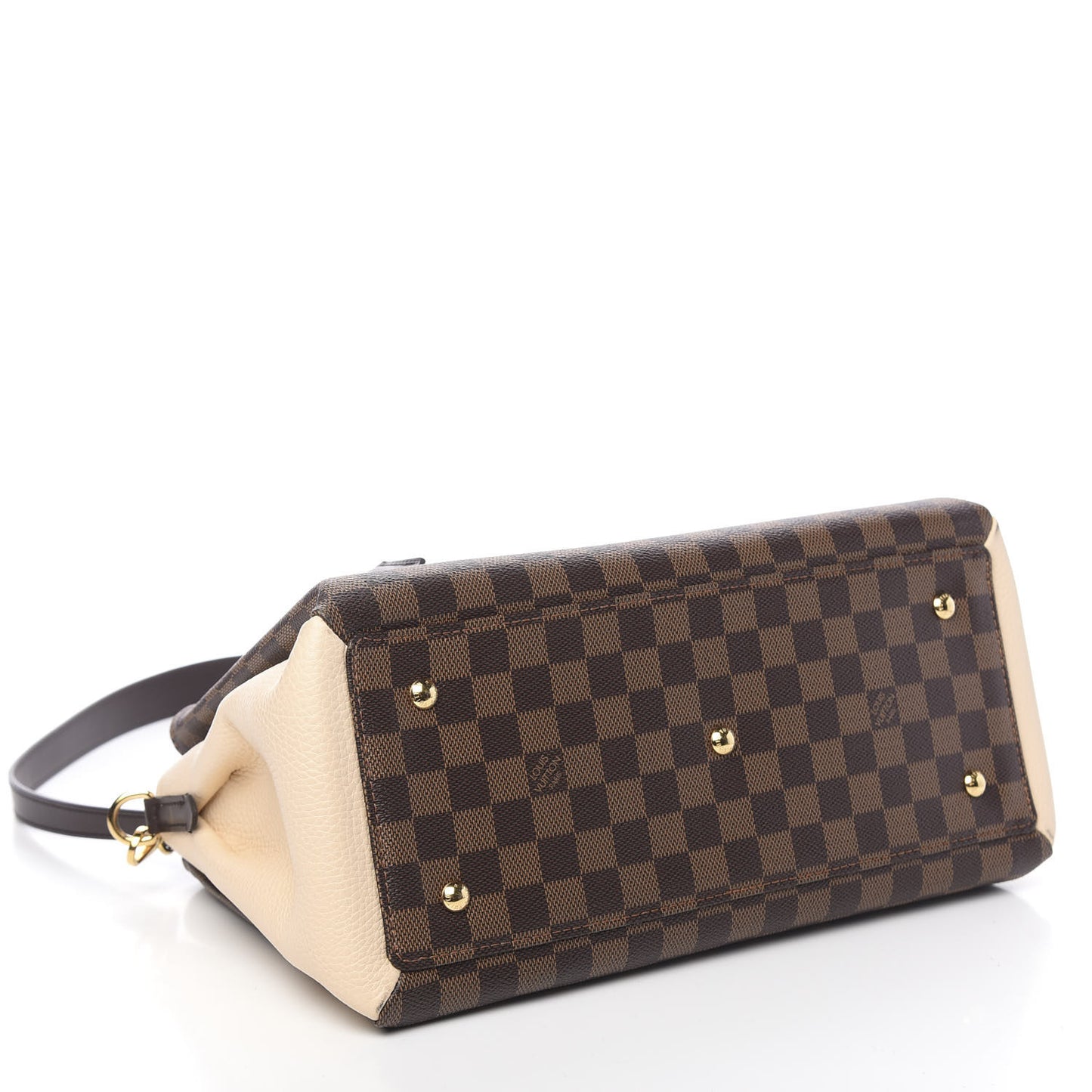 Cuir Taurillon Damier Ebene Normandy Ebene