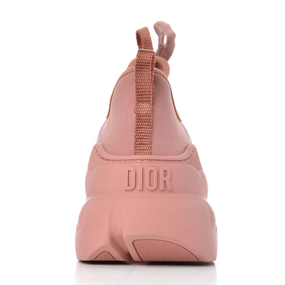 Christian Dior Neoprene Rubber Womens D-Connect Sneakers 38 Deep Nude 12 of 13