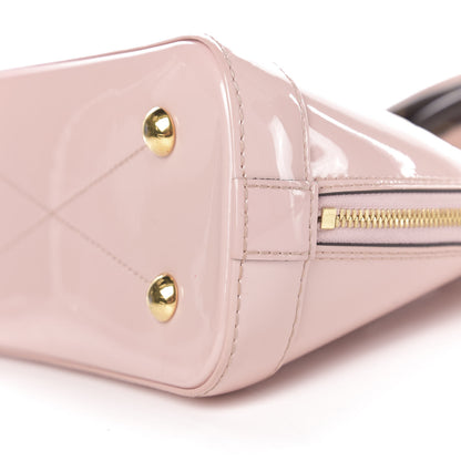 Louis Vuitton Patent Monogram Alma BB Rose Ballerine 11 of 12
