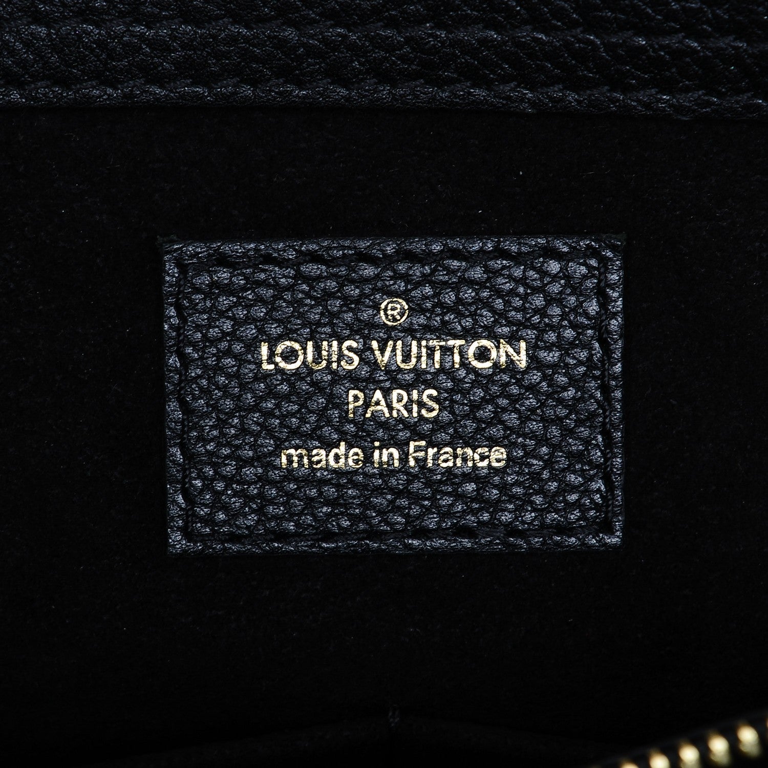 Louis Vuitton Monogram Pallas Shopper Black 6 of 6