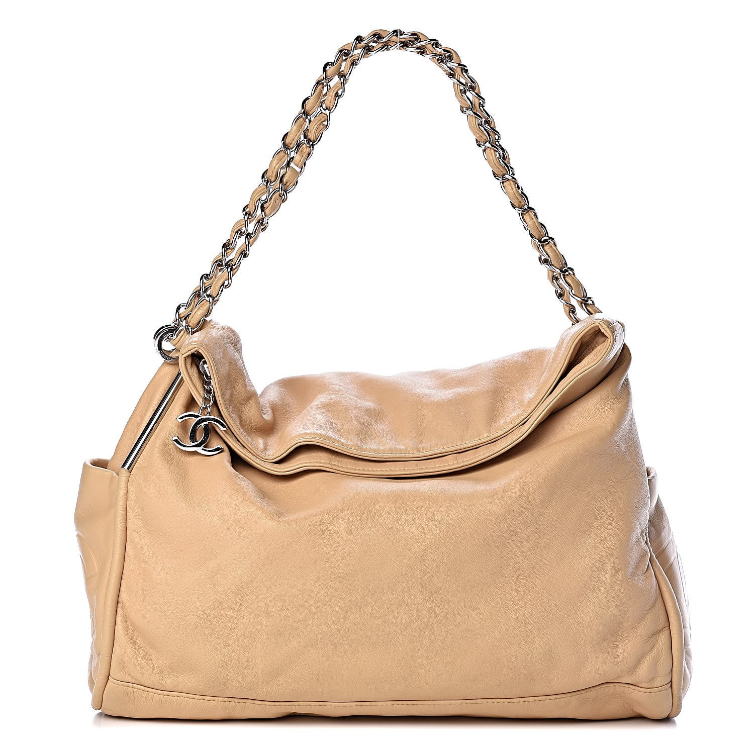 Chanel Lambskin Large Ultimate Soft Tote Beige 1 of 17