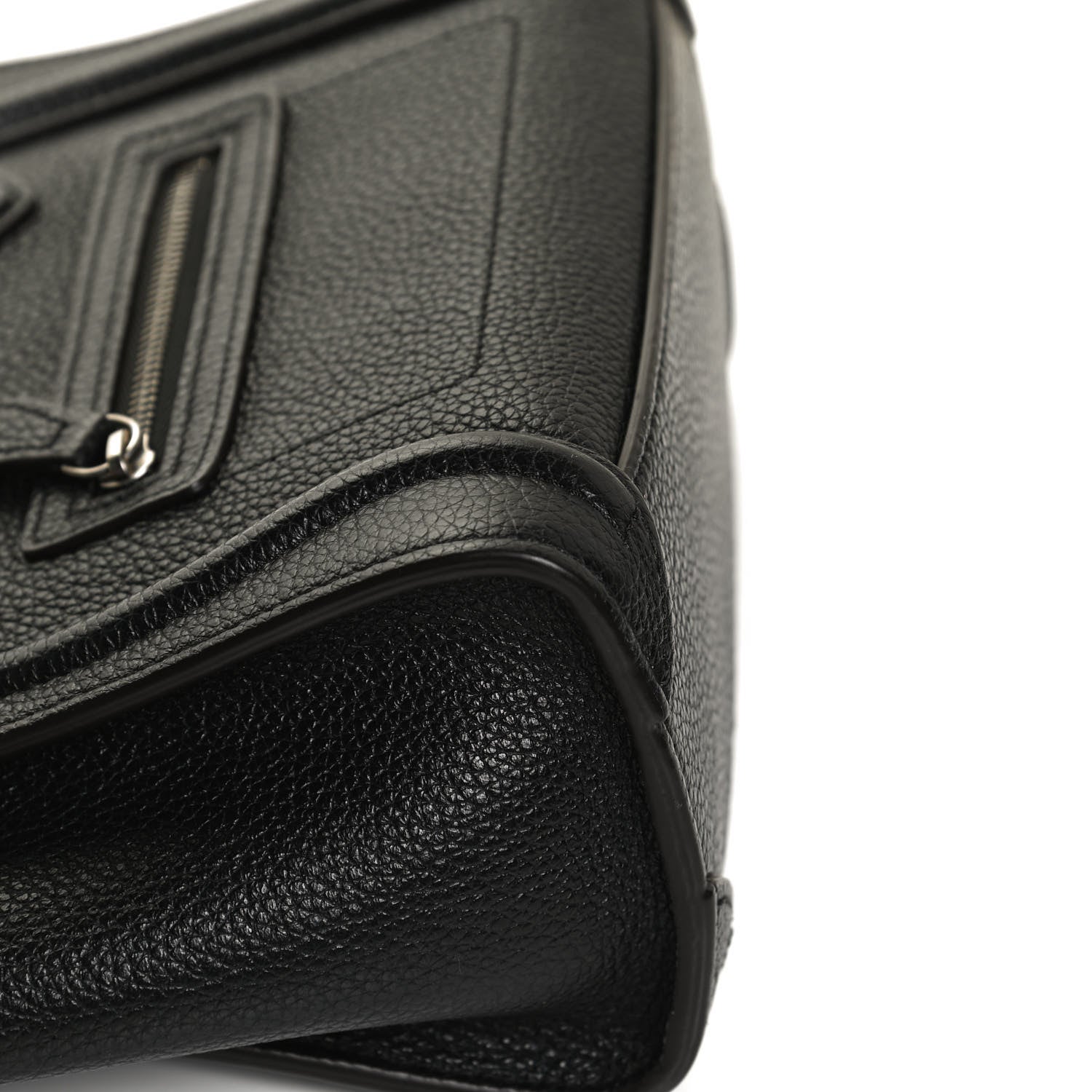Celine Drummed Calfskin Nano Luggage Black 12 of 12