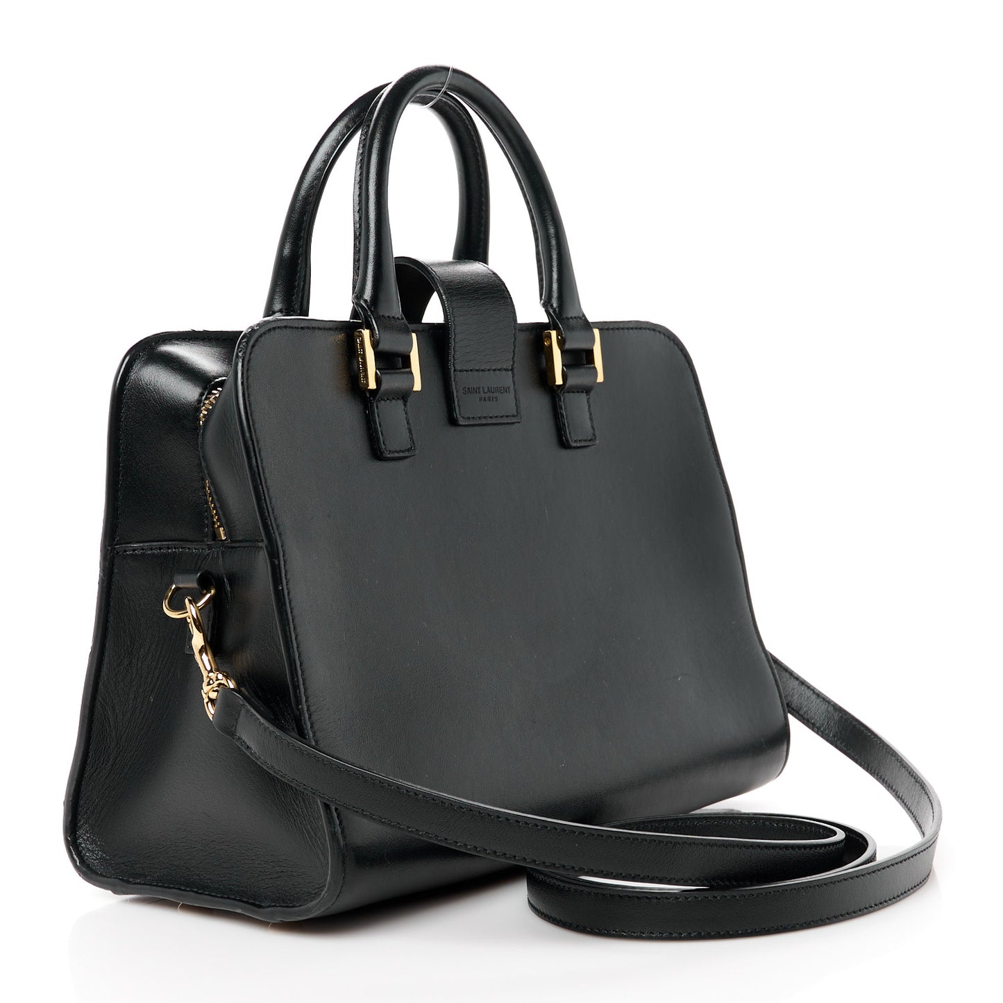 Calfskin Monogram Baby Cabas Black