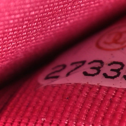 Chanel Caviar Quilted Passport Holder Pink 6 of 7
