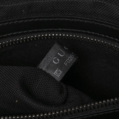 Gucci Soft GG Supreme Monogram Web Belt Bag Black Grey 8 of 14