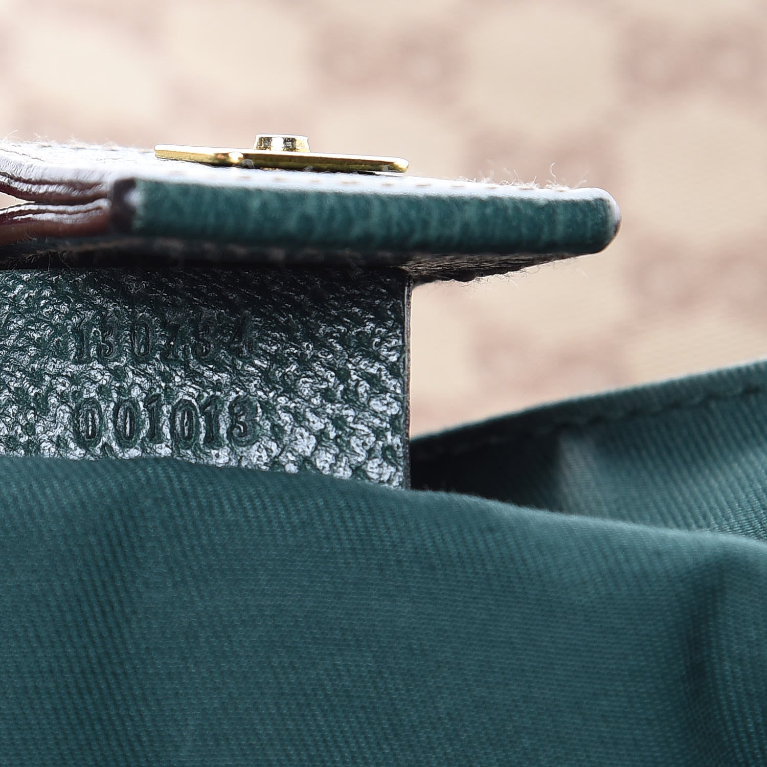Gucci Monogram Medium Abbey Convertible Tote Green 7 of 12