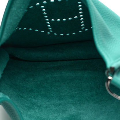 Hermes Taurillon Clemence Evelyne III GM Vert Verone 5 of 10