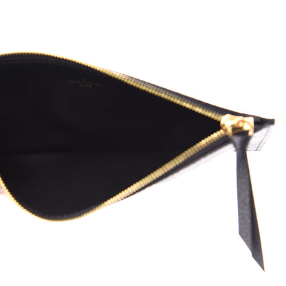 Louis Vuitton Empreinte Monogram Giant Felicie Pochette Black Beige 13 of 14