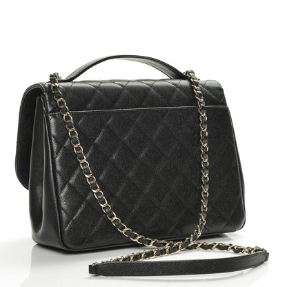 Chanel Caviar Quilted Large Business Affinity Flap Black 3 of 7