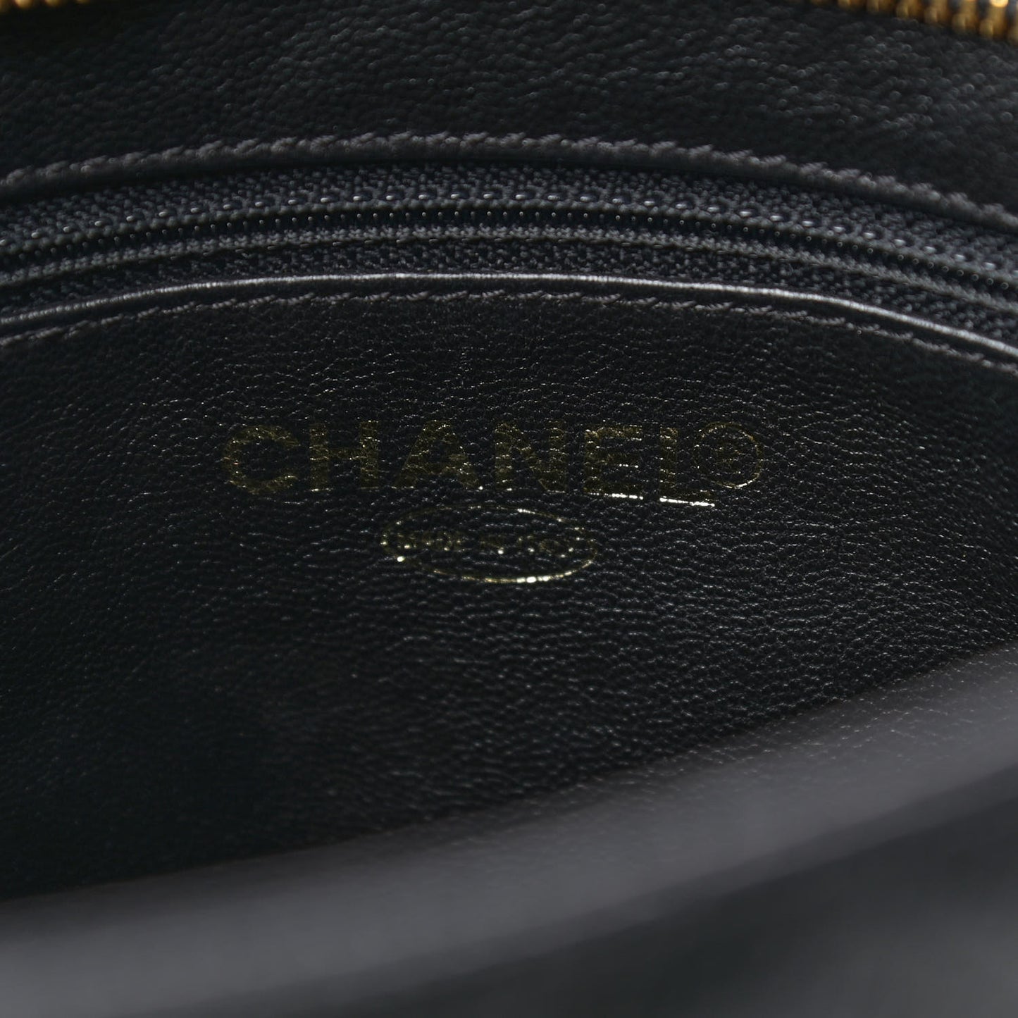 Caviar Quilted Medallion Tote Black