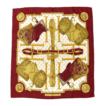 Hermes Silk Selles A Housse Scarf 90 1 of 4