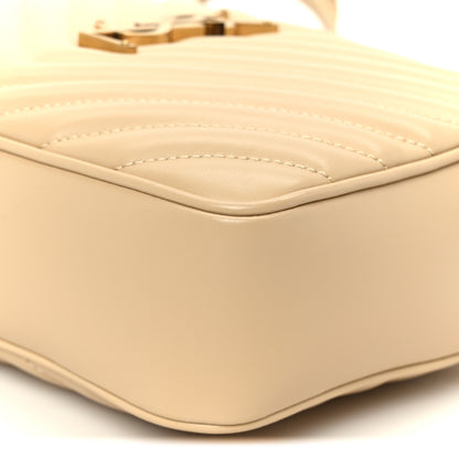 Saint Laurent Calfskin Matelasse Monogram Lou Camera Bag Avorio 10 of 10