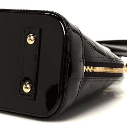 Louis Vuitton Vernis Alma BB Amarante 13 of 13