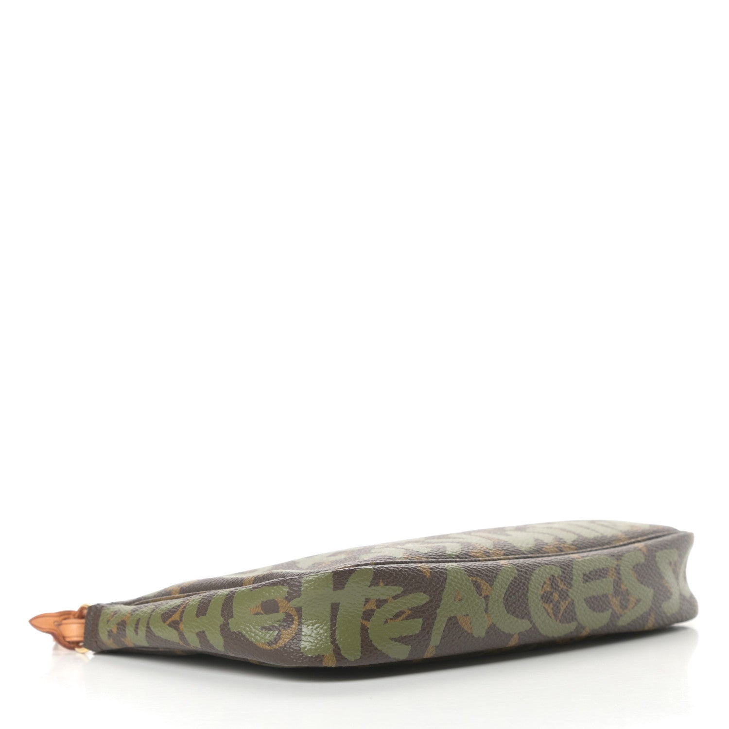 Louis Vuitton Monogram Graffiti Pochette Accessories Kaki 4 of 12