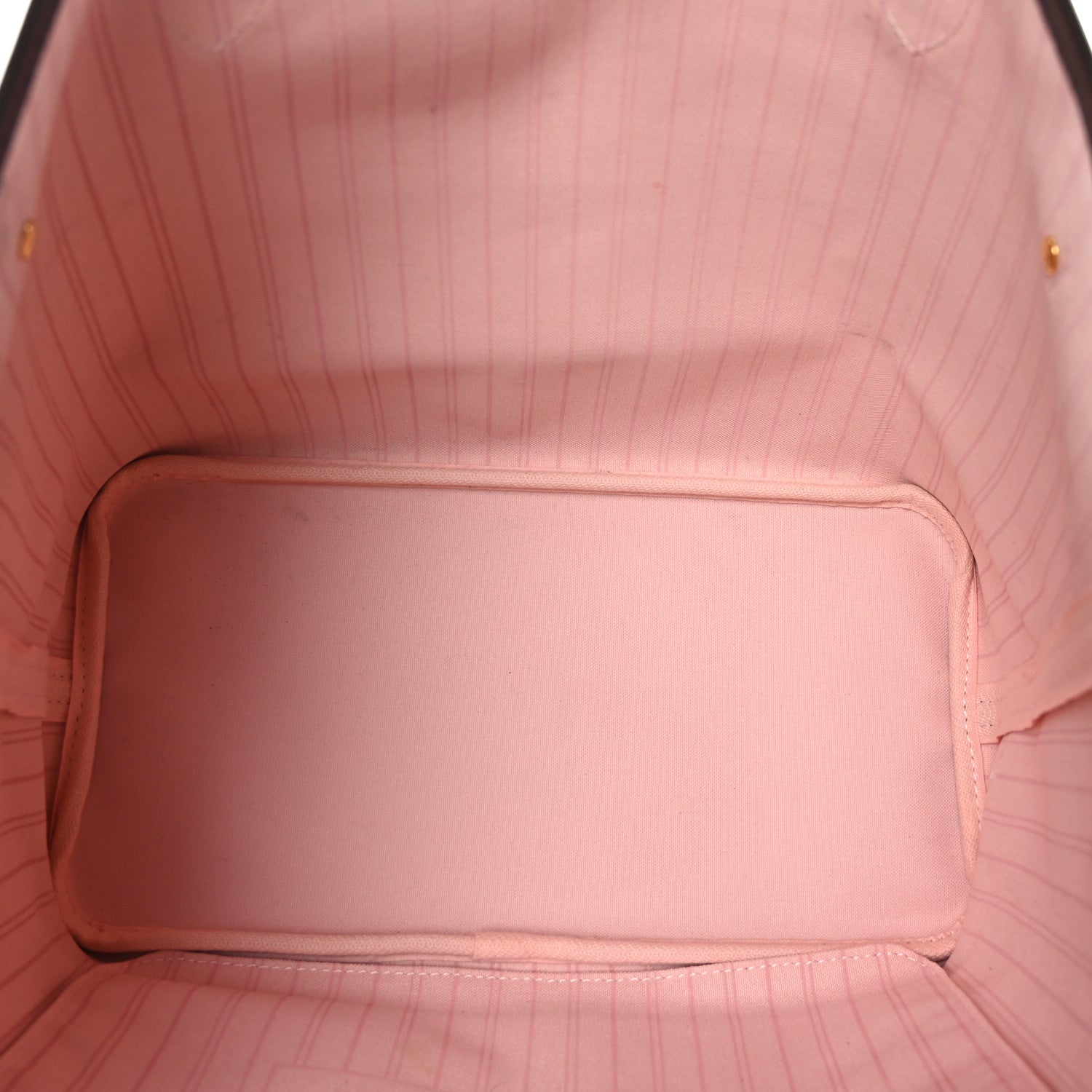 Louis Vuitton Damier Ebene Neo Neverfull MM Rose Ballerine 5 of 9