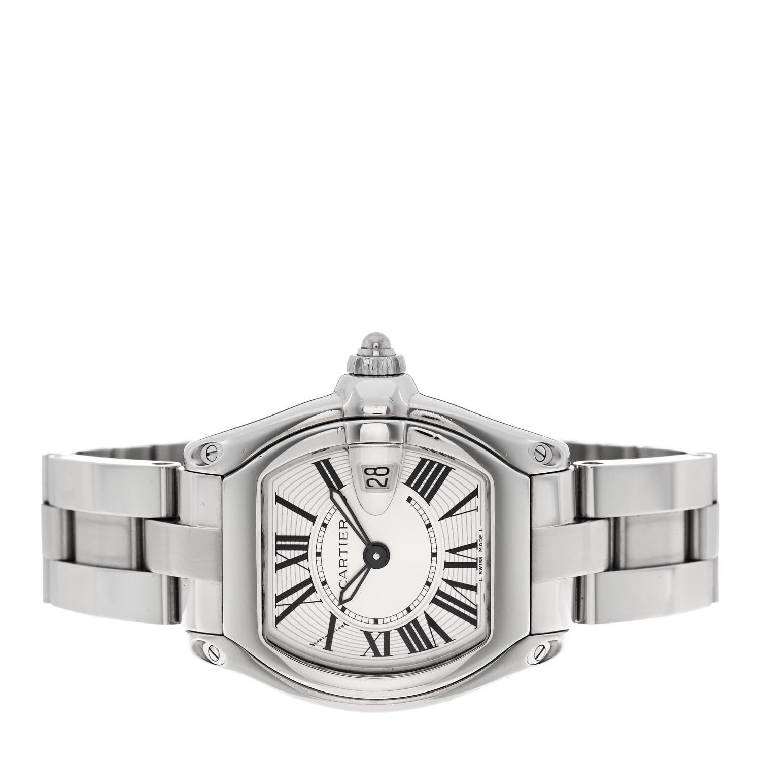 Cartier Stainless Steel 31mm Roadster Quartz Watch 2 of 4