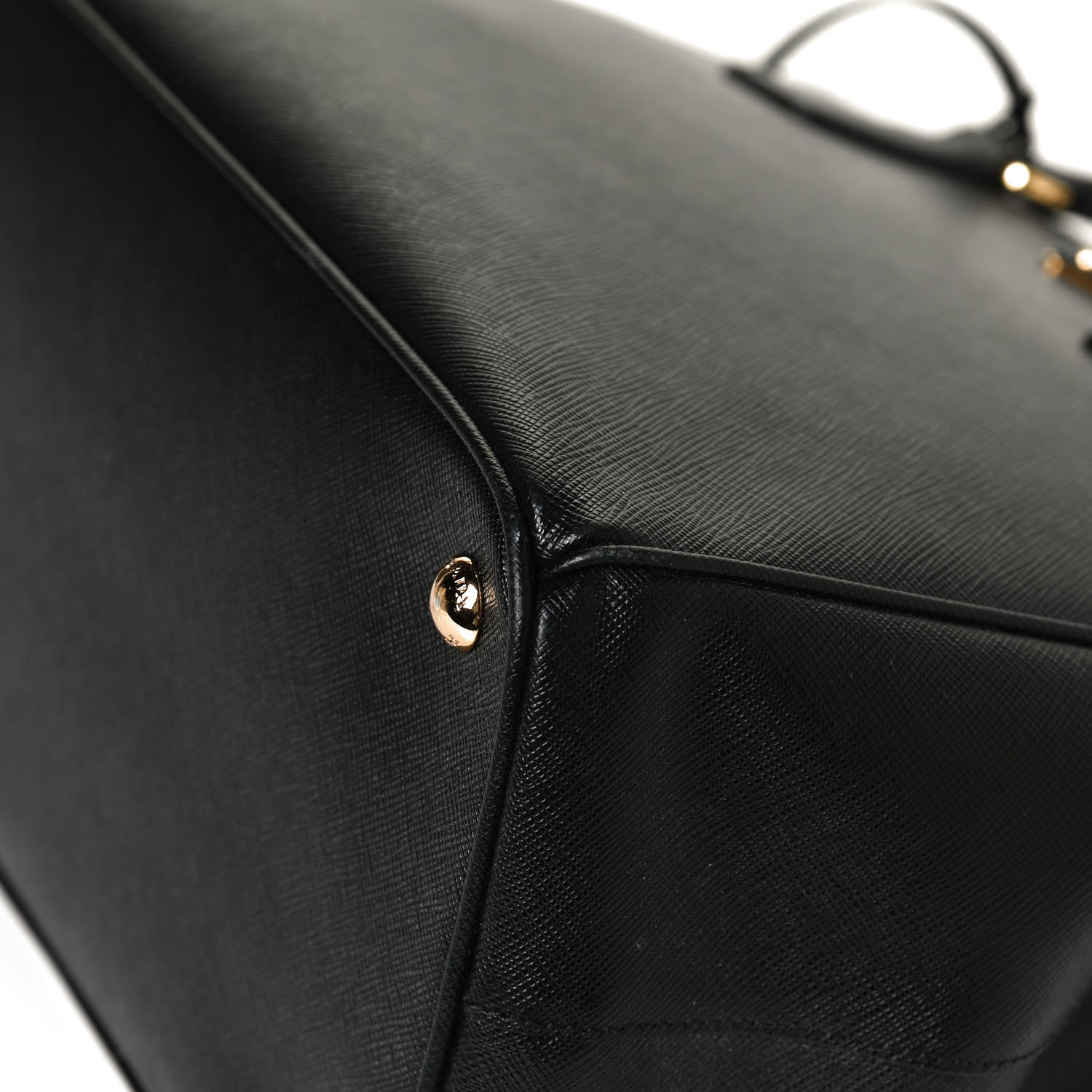 Prada Saffiano Medium Galleria Double Zip Tote Black 12 of 14