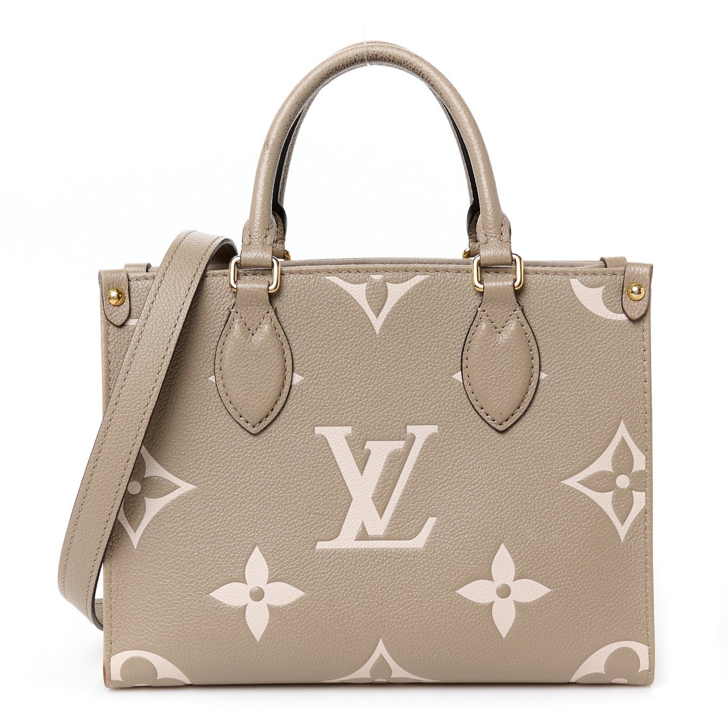 Empreinte Monogram Giant Onthego PM Tourterelle Creme