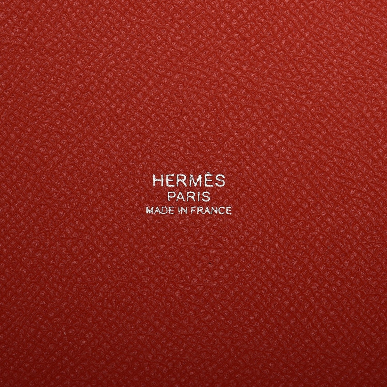 Hermes Epsom Tressage De Cuir Picotin Lock 22 MM Capucine Celeste Rouge H 6 of 8
