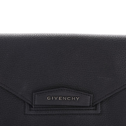 Givenchy Sugar Goatskin Small Antigona Envelope Clutch Black 10 of 10