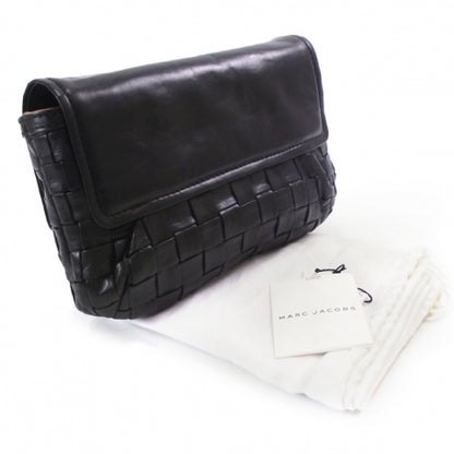 Marc Jacobs Woven Leather Hutton Clutch 3 of 10