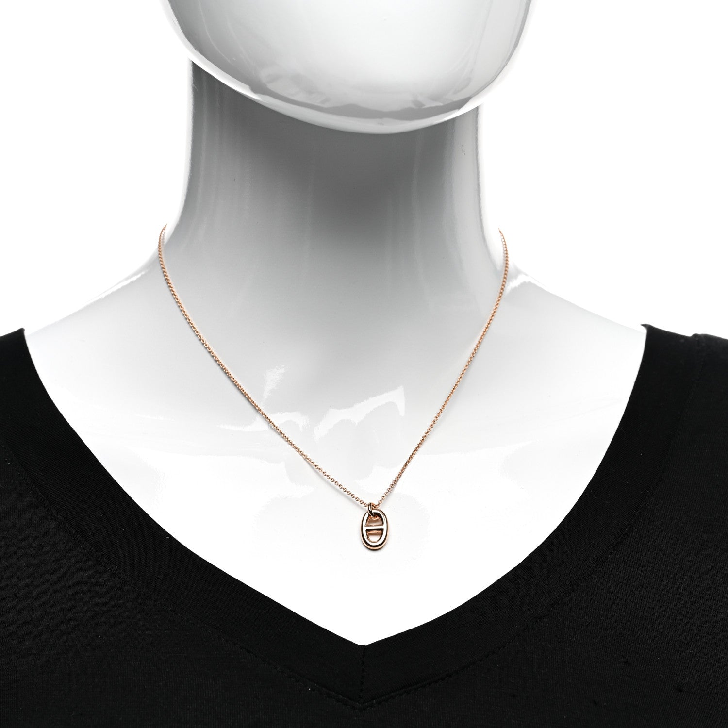 Hermes 18K Rose Gold PM Farandole Pendant Necklace 2 of 5