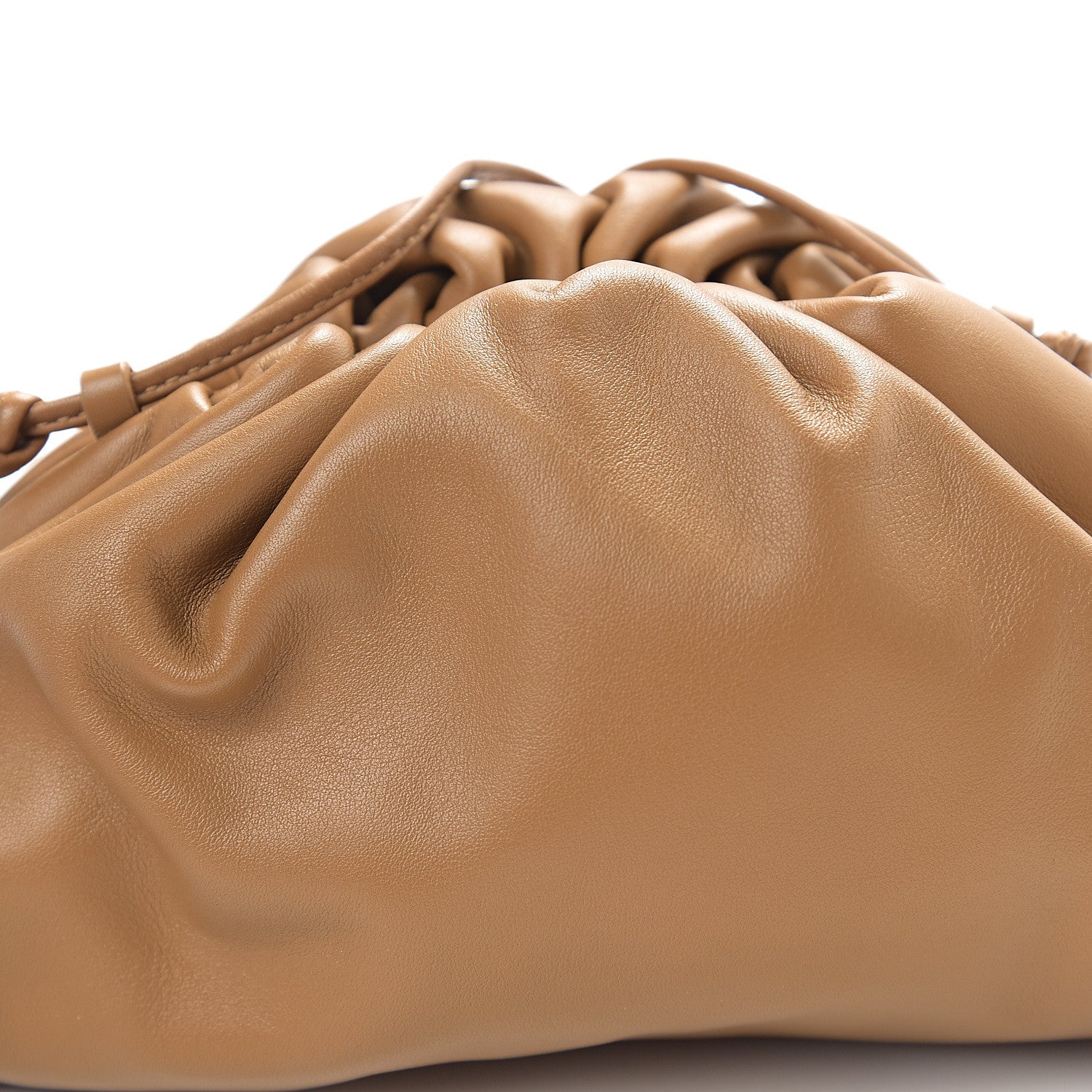 Bottega Veneta Butter Calfskin The Mini Pouch Cammello 9 of 9