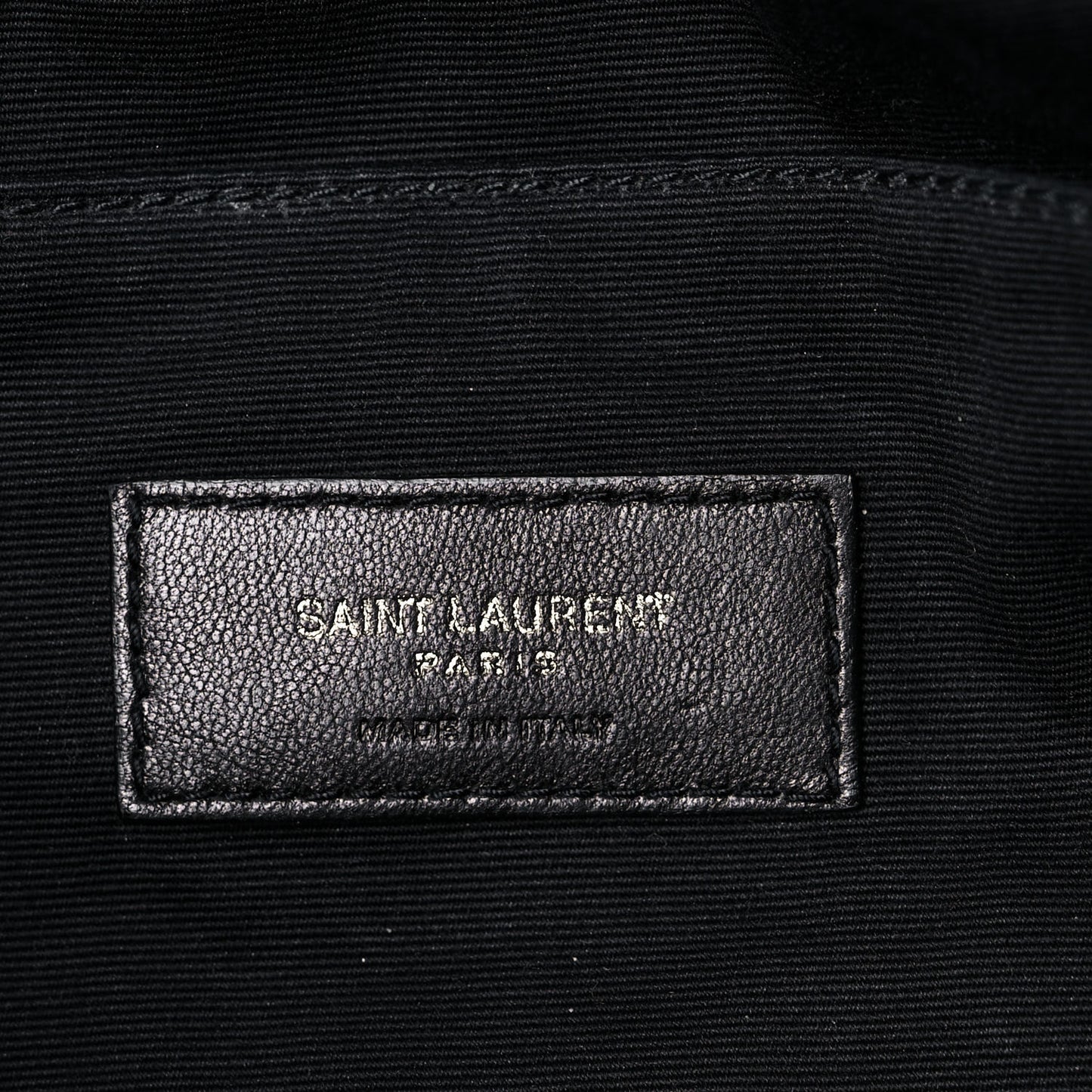 Calfskin Monogram Belt Bag Black