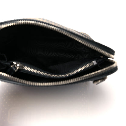 Gucci X SEGA Calfskin GUCCY Stars Mini Dome Shoulder Bag Black Gold 6 of 9