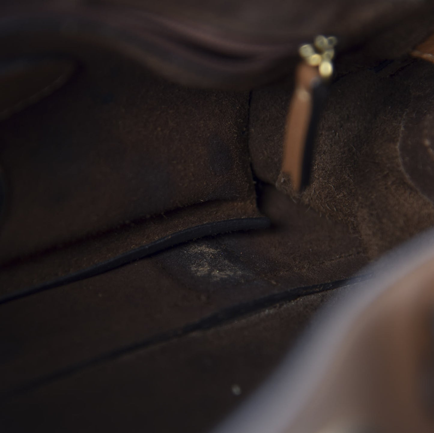 Soft Matte Calfskin Small Cookie Bayswater Satchel Oak