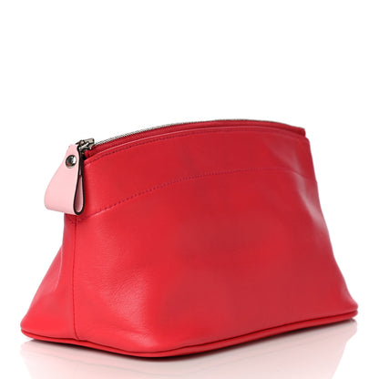 Hermes Lambskin Swift Tohubohu Pouch MM Rose Jaipur Rose Sakura 3 of 14