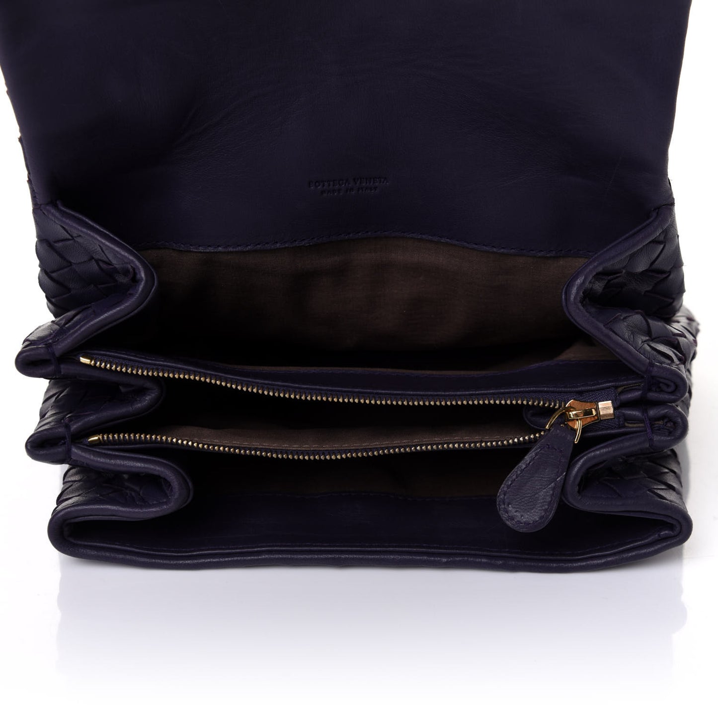 Nappa Intrecciato Cosmetic Case Turbolence