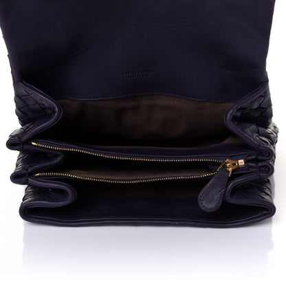Bottega Veneta Nappa Intrecciato Cosmetic Case Turbolence 5 of 11